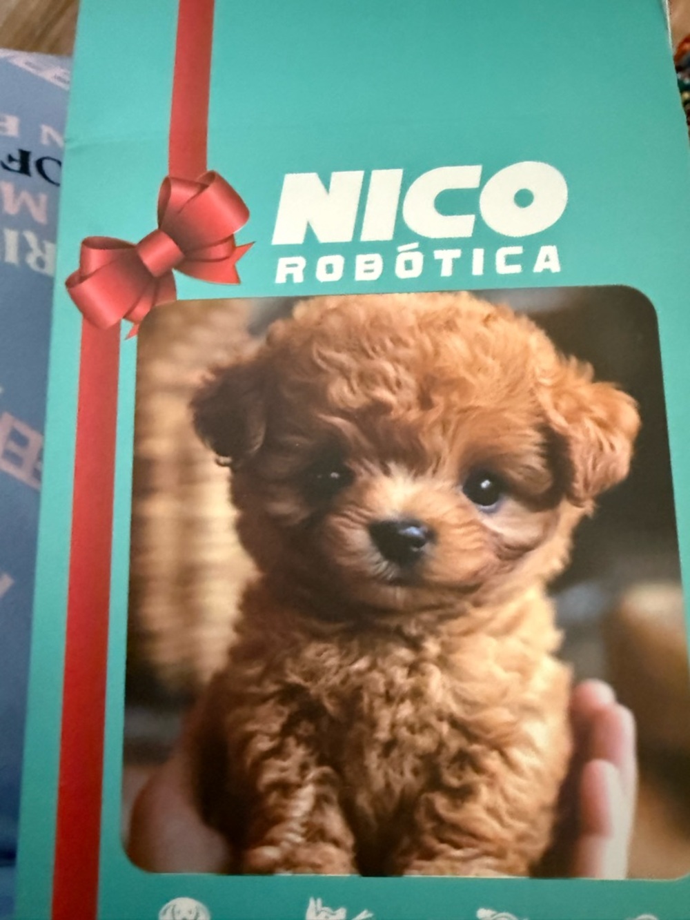 Nico Realistic Robot Puppy Interactive Walking Barking Plush Dog Toy